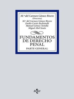 cover image of Fundamentos de Derecho Penal
